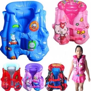 Áo phao bơi hoạt hình cho bé