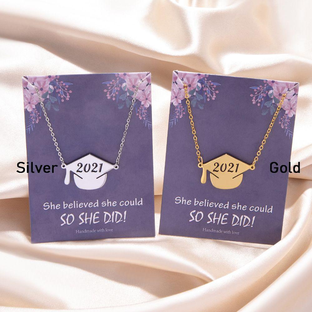Vòng Cổ Choker Có Nắp Bachelor Kèm Thẻ Truyền Cảm Hứng Trang Sức Cho Lễ Tốt Nghiệp 2022
