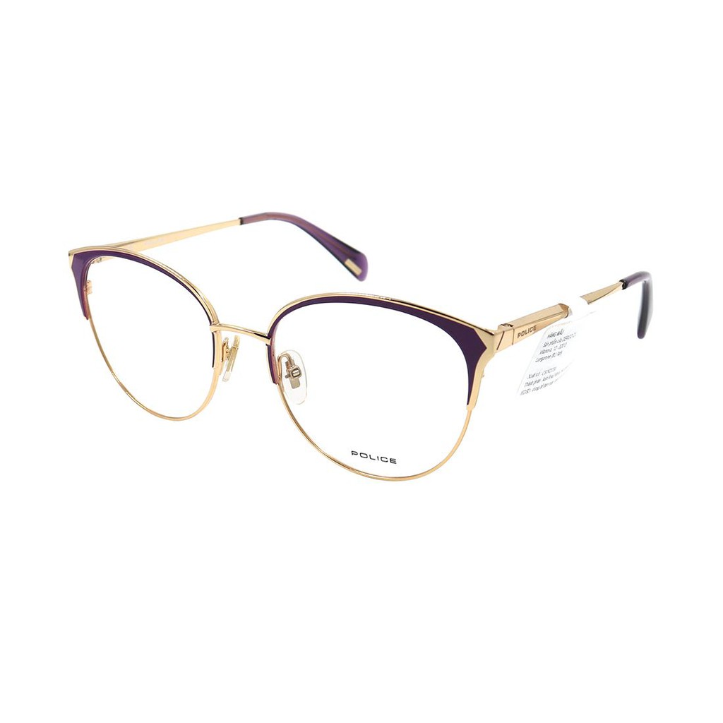 Gọng kính chính hãng Police VPL843 màu sắc thời trang, thiết kế dễ đeo bảo vệ mắt