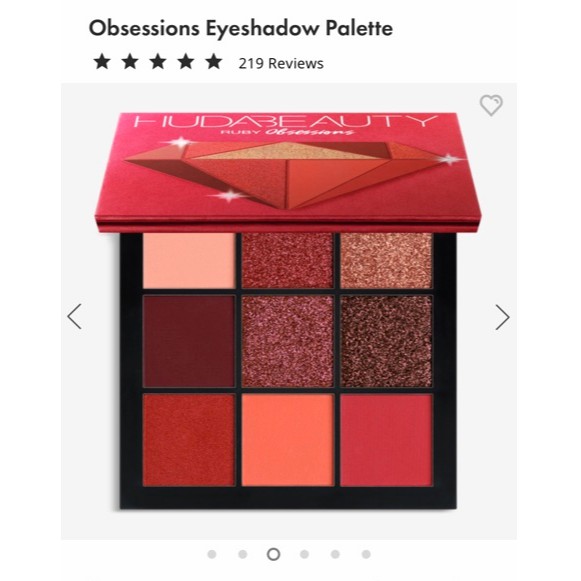Bảng mắt 9 màu Huda Beauty Obsessions | BigBuy360 - bigbuy360.vn