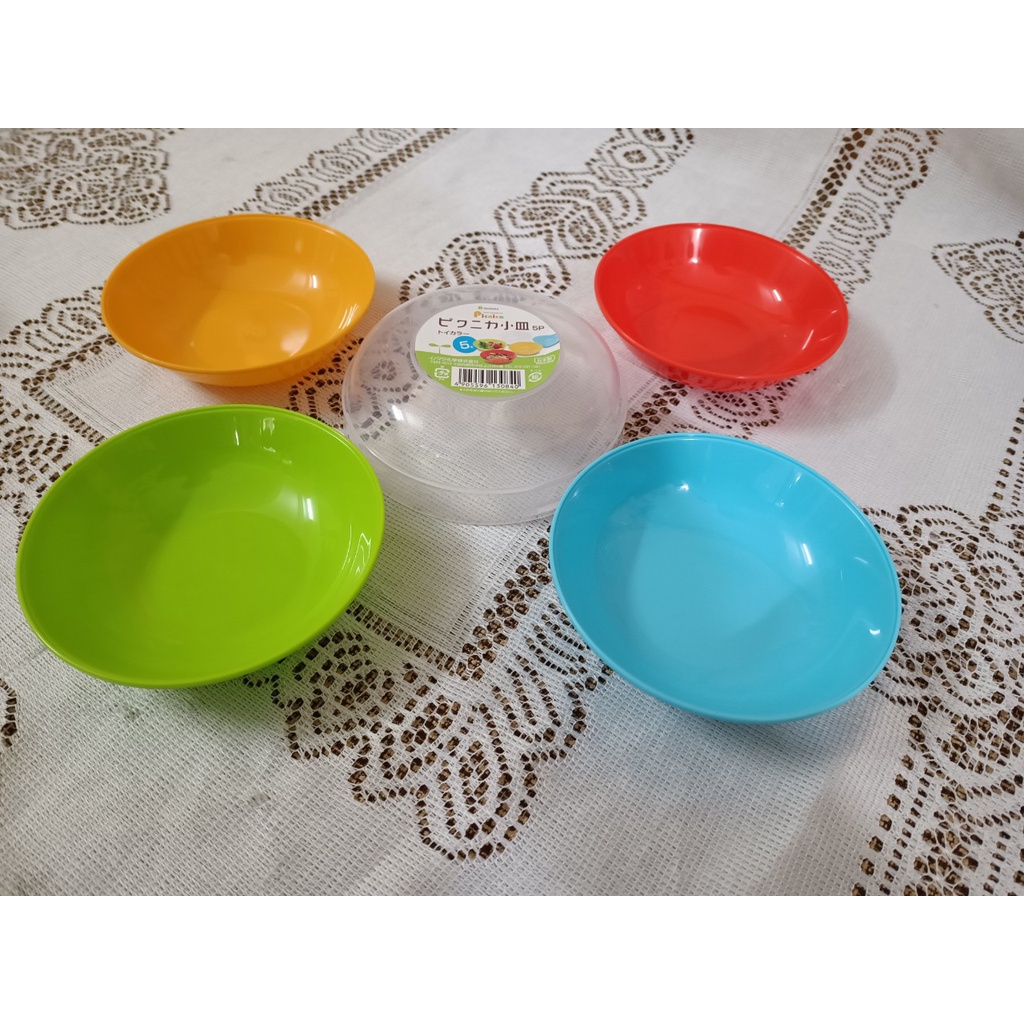 Bát đựng salad Inomata Nhật Bản 4 món nhựa PP Nguyên sinh cao cấp.