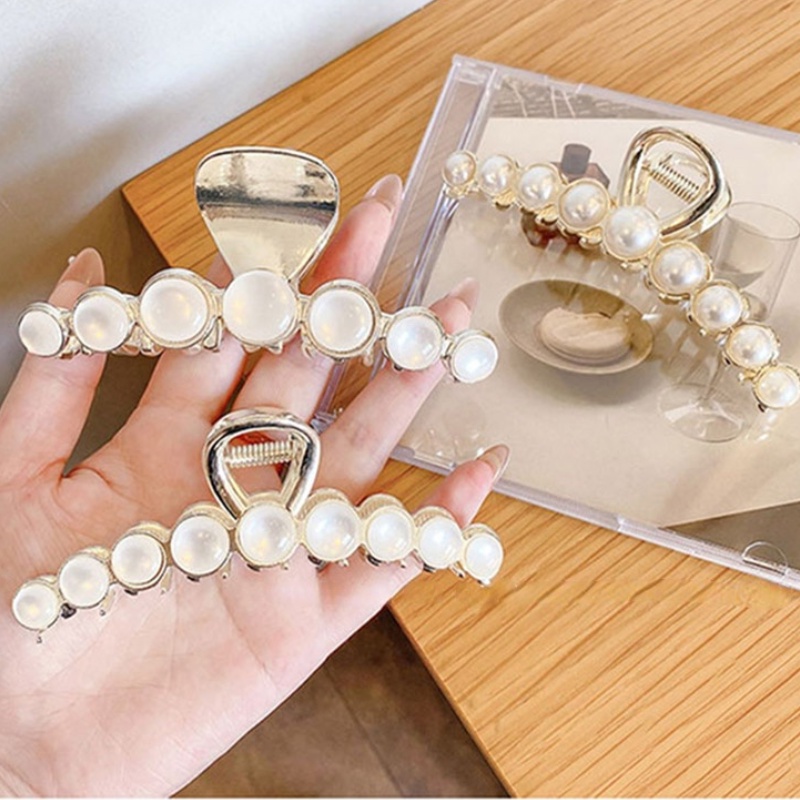 Kẹp Tóc Đính Ngọc Trai Thời Trang Dành Cho Nữ