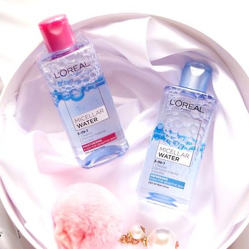 Nước tẩy trang L'Oreal Paris 3-in-1 Micellar Water 95ml