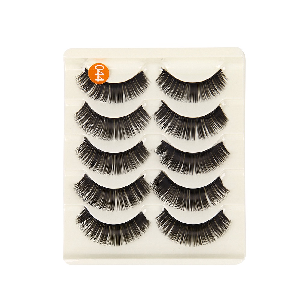 Set 5 Cặp Lông Mi Giả 3D Hiệu Ứng Tự Nhiên Cho Nữ