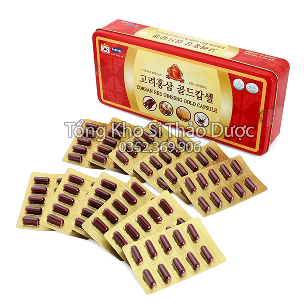 Sâm nhung linh cho đông trùng (Hộp 120v) - Sản phẩm cao cấp