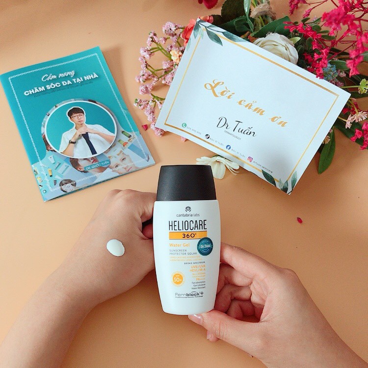 Gel Chống Nắng Dạng Nước - HELIOCARE 360º Water Gel SPF 50+ chai 50ml [CHÍNH HÃNG]