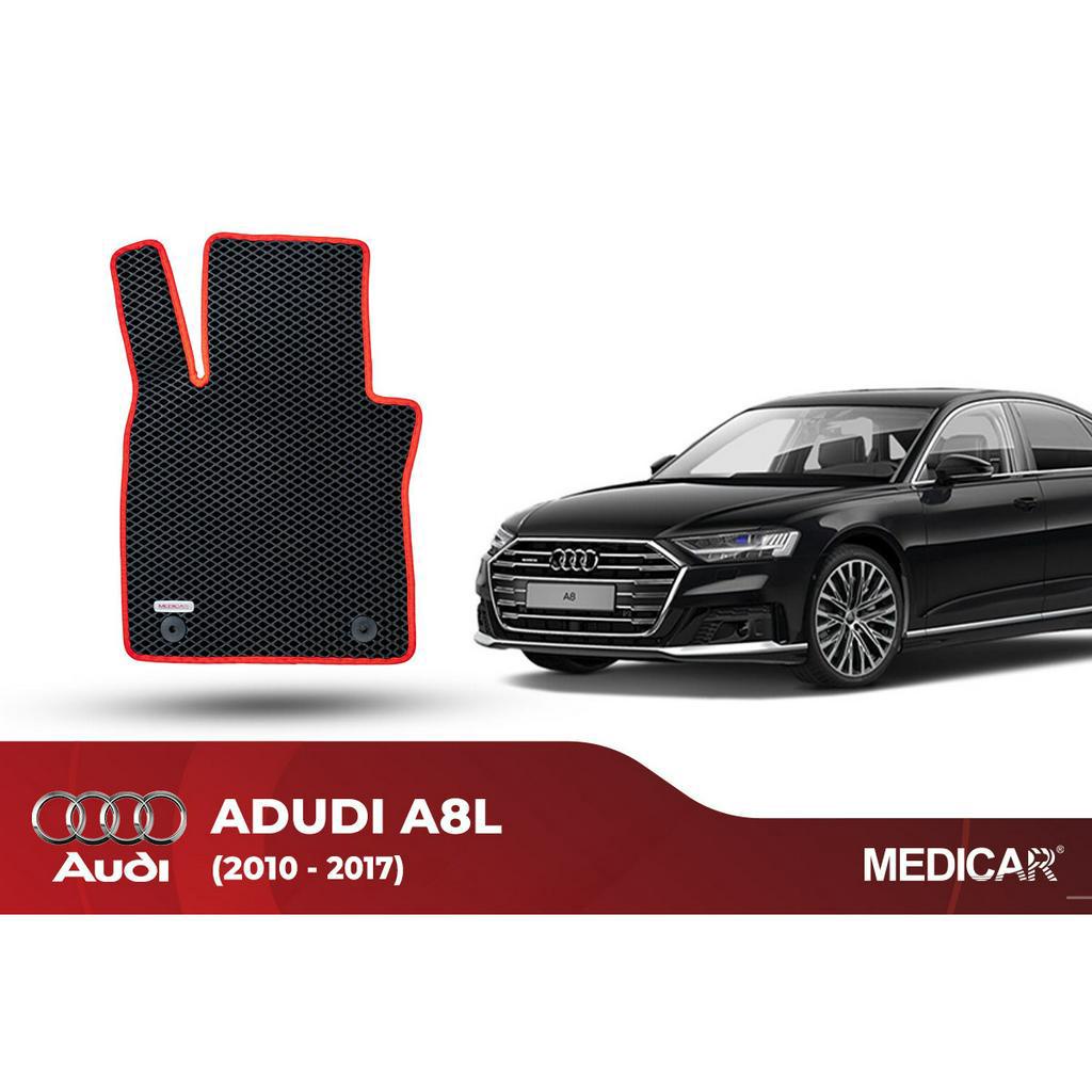 Thảm lót sàn ô tô Medicar xe Audi A8L (2010->2017) - chống nước, không mùi, ngăn bụi bẩn