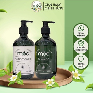 Combo gội xả thảo dược từ mộc 100% từ thiên nhiên giúp chăm sóc tóc - moc20220606