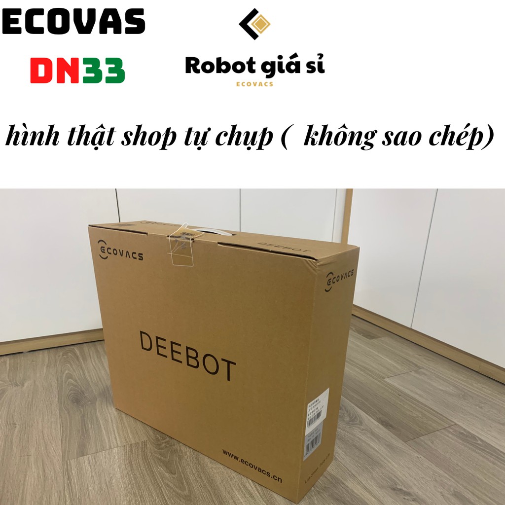 Robot hút bụi Ecovacs Deebot DN33 ( Ozmo 900 ) - hàng trưng bày chưa sử dụng