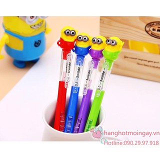 Bút chì bấm minion 0.5mm N256