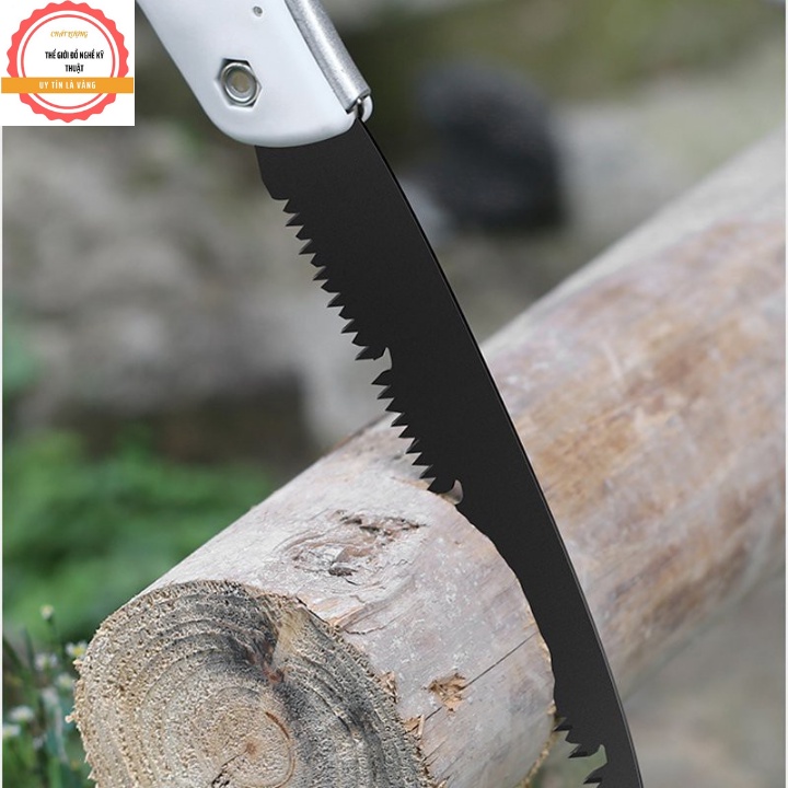 Cưa cầm tay gấp gọn, Cưa cây cưa gỗ cưa xếp lưỡi thép hợp kim SK5, Lưới Cưa ( loại kích thước lớn )
