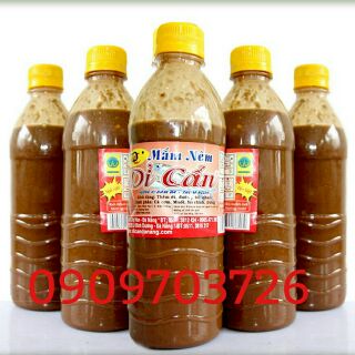 Combo 5 chai mắm nêm Dì Cẩn