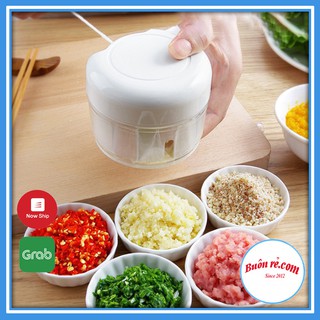 Dụng Cụ Xay Nghiền Tỏi Ớt, Rau Củ, Thịt Cá,… Bằng Dây Rút Thế Hệ Mới - 00351