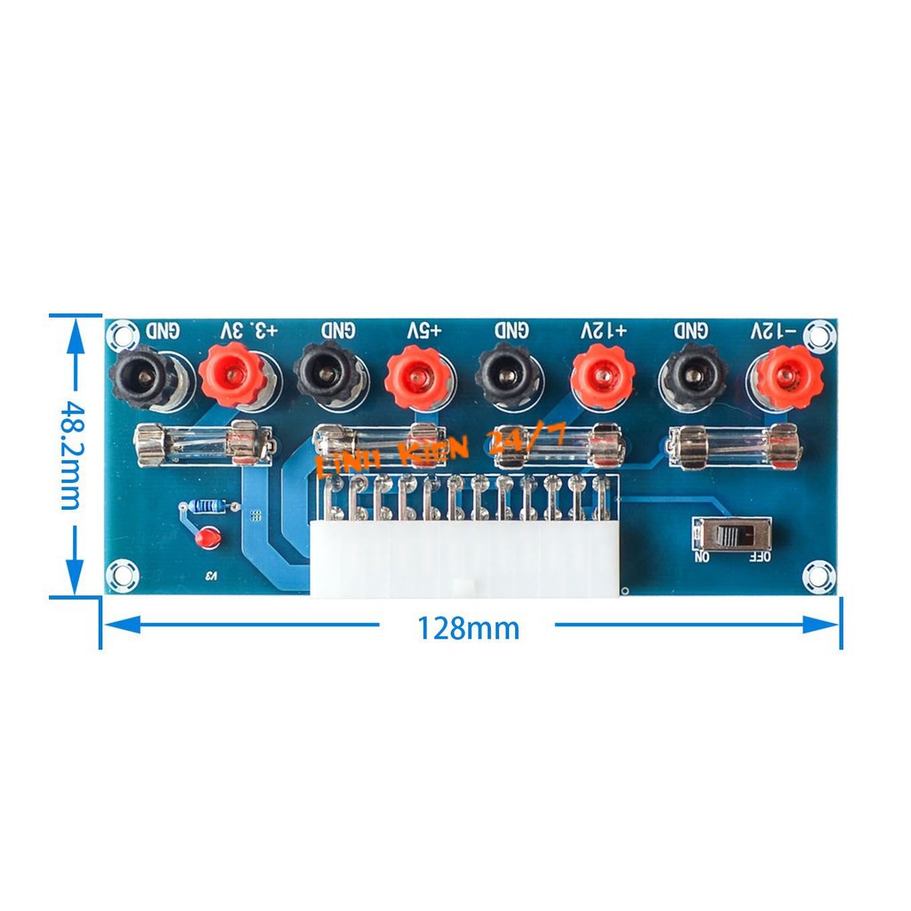 MẠCH XH-M229 CHẾ NGUỒN ĐA NĂNG TỪ NGUỒN ATX MÁY TÍNH