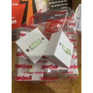 Công tắc điện đơn vuông SOPOKA