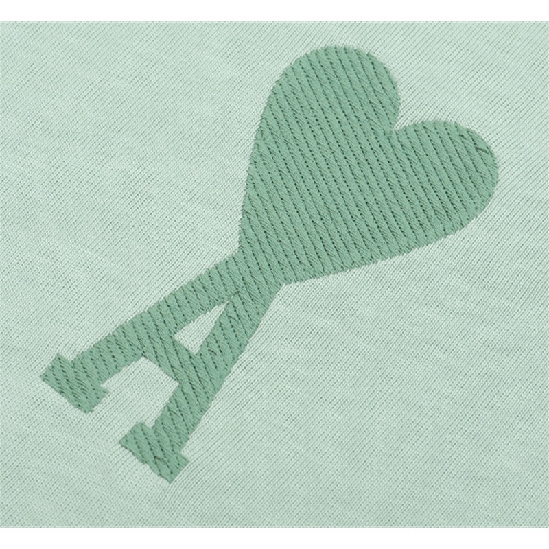 Áo Thun Cotton Thể Thao Tay Ngắn Plus Size Thêu Họa Tiết Ami Bán Chạy Nhất Cho Nam Và Nữ