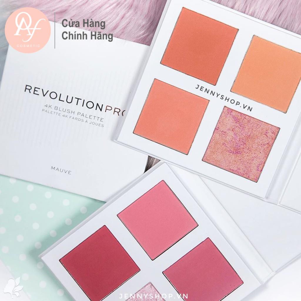 Bảng Phấn Má Revolution 4K Blush Palette - Peach