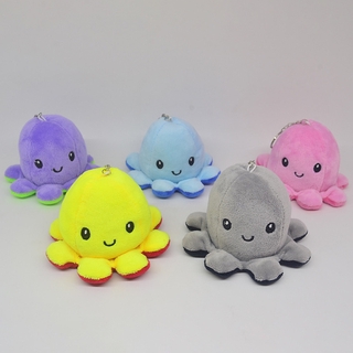 Cute Stuffed Octopus Keychain