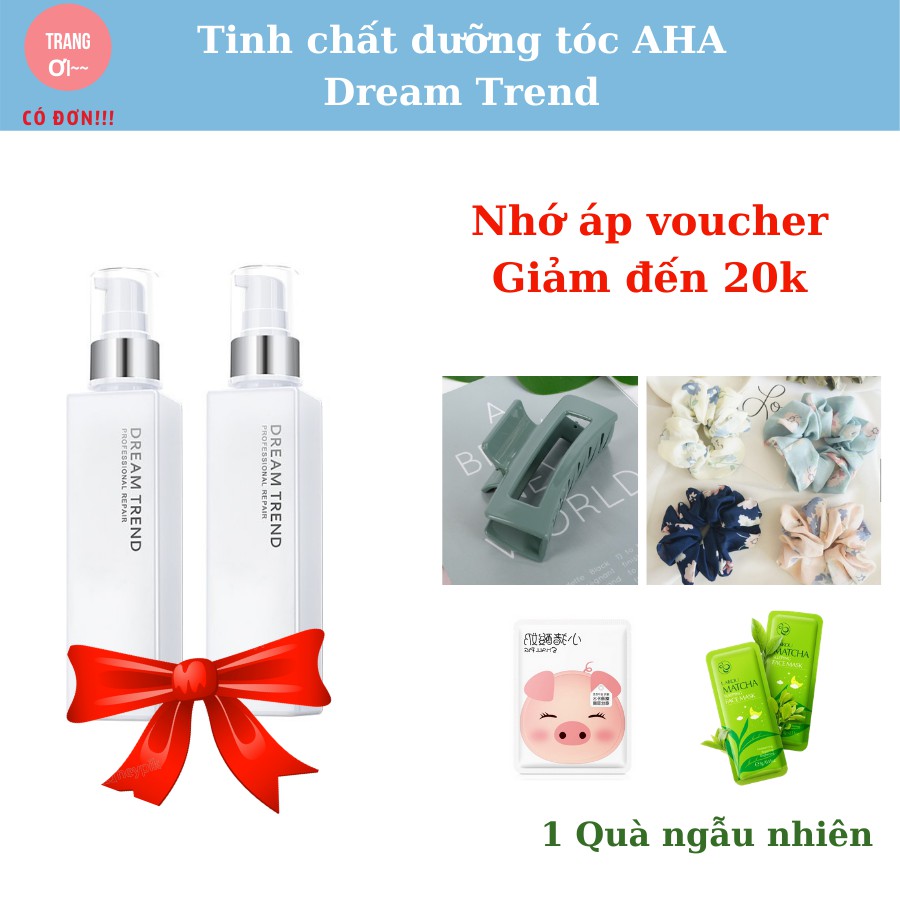 Combo 2 chai essence dưỡng tóc AHA DREAM TREND