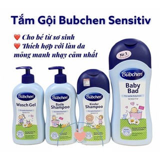 Sữa tắm gội Bubchen cho da nhạy cảm (bé 0m+)