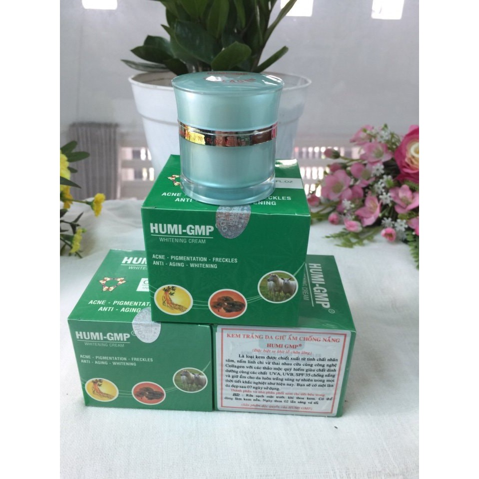 Kem trắng da giữ ẩm chống nắng HUMI- gmp
