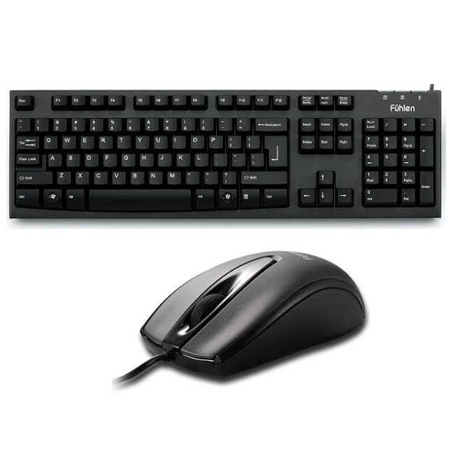 Bộ Bàn phím Chuột có dây Fuhlen L411 + L102