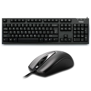 Bộ bàn phím chuột có dây fuhlen l411 + l102