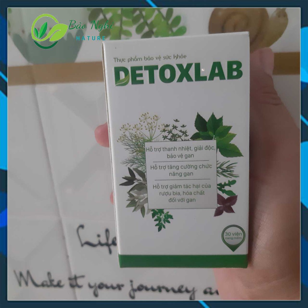 [COMBO 3 HỘP] VIÊN UỐNG DETOXLAB - Hỗ Trợ Diệt Ký Sinh Trùng Thanh Nhiệt Giải Độc Mát Gan - CHÍNH HÃNG HỘP 20 VIÊN | BigBuy360 - bigbuy360.vn