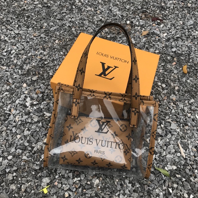 TÚI NHỰA DẺO TRONG KÈM VÍ