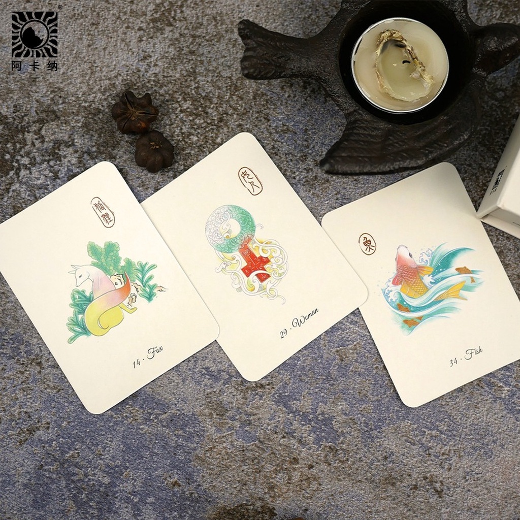 Bộ bài Eastern Ink Lenormand Deck