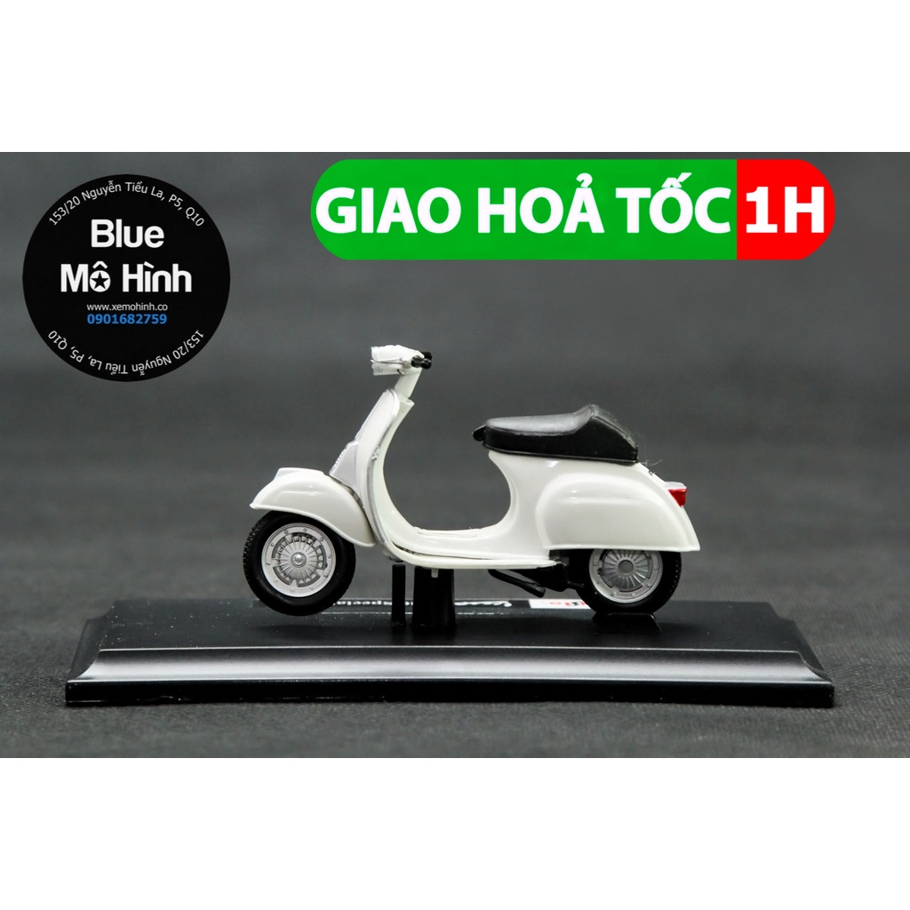 Blue mô hình | Mô hình xe máy Vespa 50 Special Maisto tỷ lệ 1:18