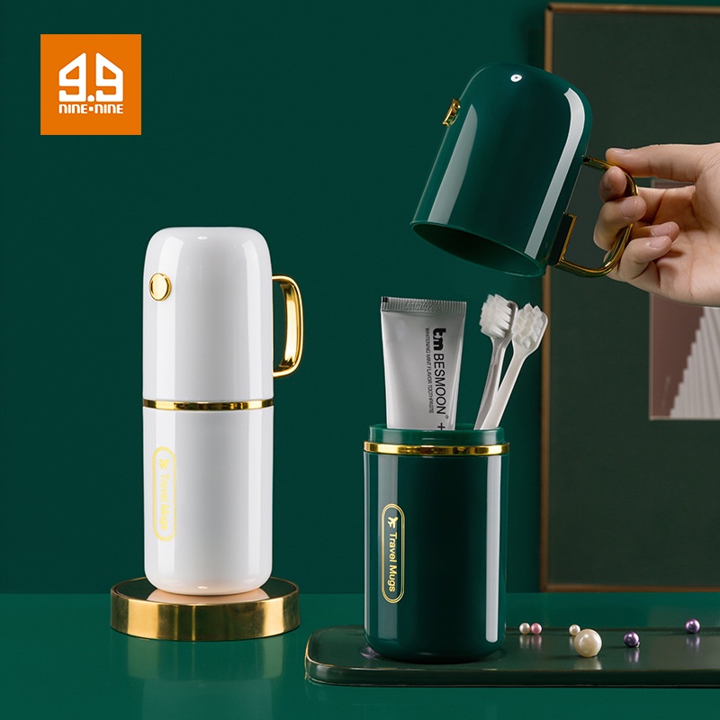 Hộp Cốc Đựng Bàn Chải Đánh Răng Có Tay Cầm Phù Hợp Đi Du Lịch, Công Tác GD_C001