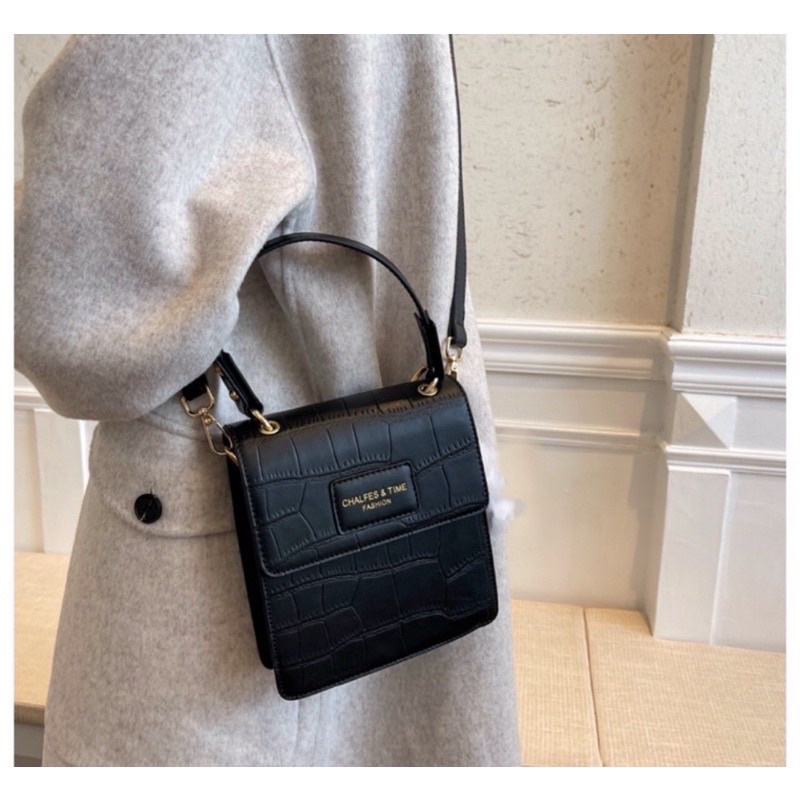 Túi Đeo Chéo Nữ Dáng Chữ Nhật, Túi Xách Nữ Cầm Tay Thời Trang