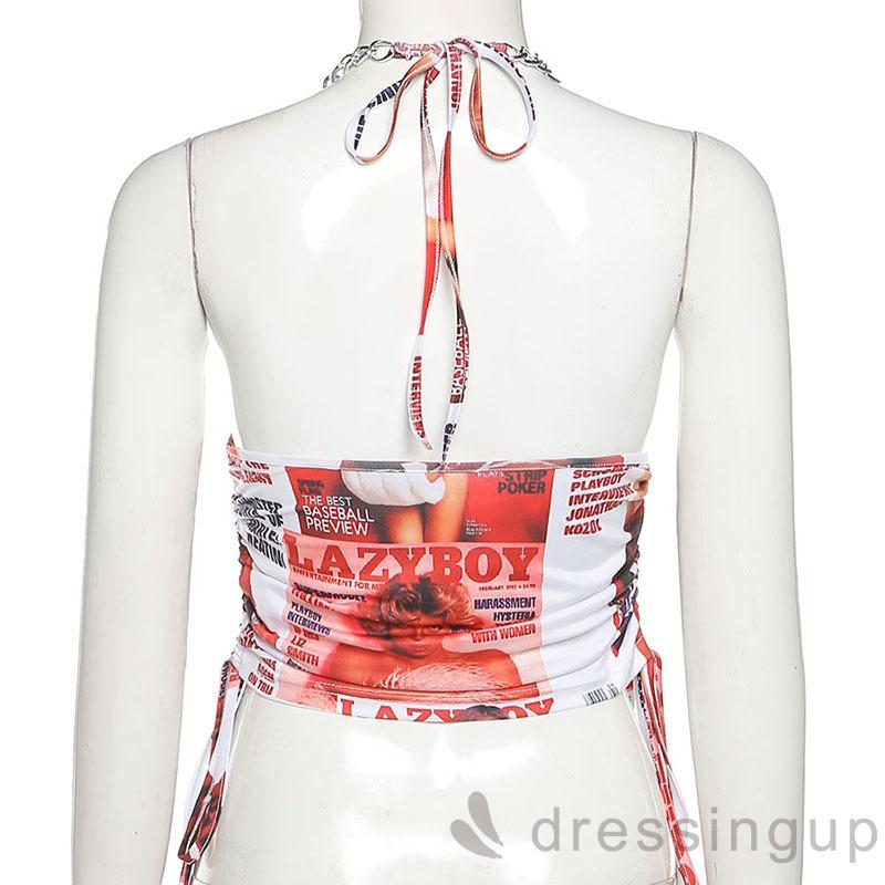 Áo Croptop Không Tay Hở Lưng Cá Tính Cho Nữ | BigBuy360 - bigbuy360.vn