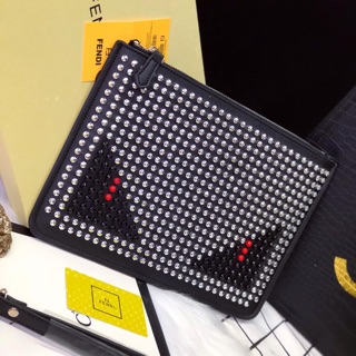 Túi clutch fe đinh size 27 fullbox