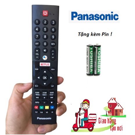 [HÀNG CAO CẤP] Điều khiển tivi panasonic giọng nói, Tặng kèm pin chính hãng