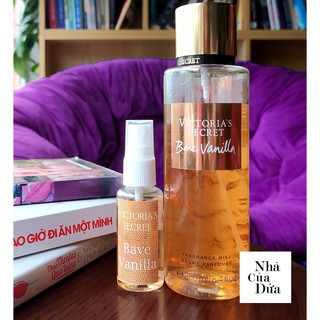 [ FREE SHIP 50K ] xịt thơm bodymist bare vanilla 36ml victoria's secret
