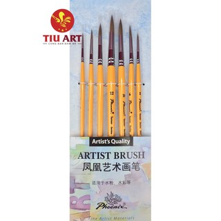 Bộ Cọ Tỉa Phoenix 7 Cây Fullsize