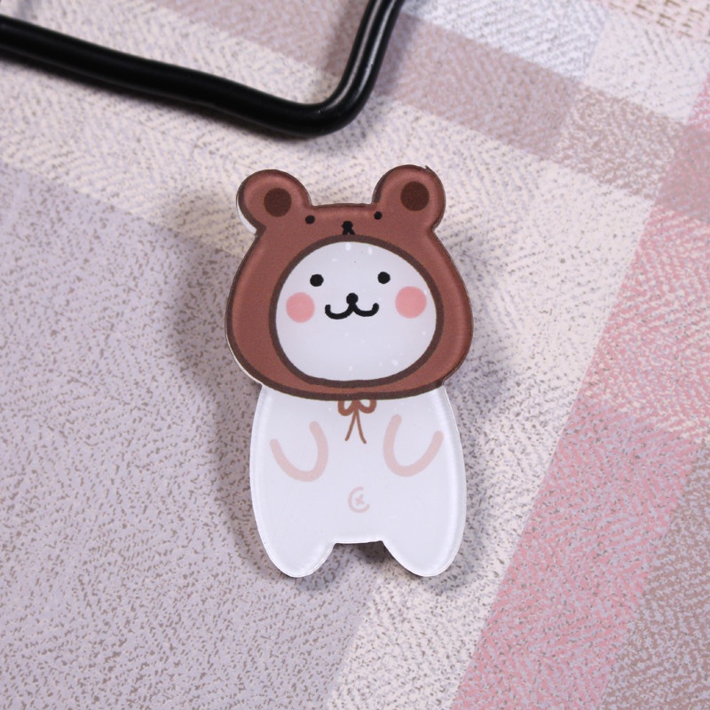 Phụ kiện sticker,Huy hiệu cài gim trang trí balo túi ví xinh xắn dễ thương HA1688