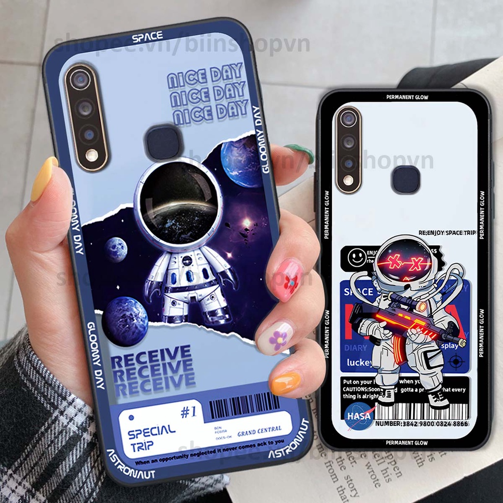 Ốp Vivo Y19 / U3 phi hành gia vũ trụ space.x siêu đẹp, thời trang