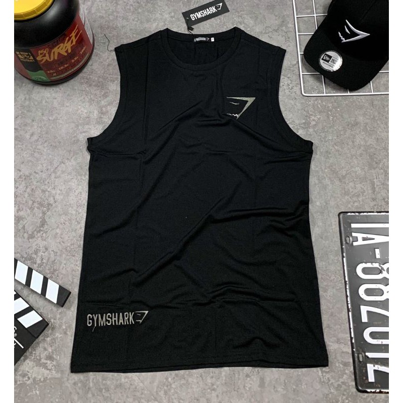 Áo Ba Lổ Gym Sát Nách Thun Lạnh Poly Co Giản 4 Chiều