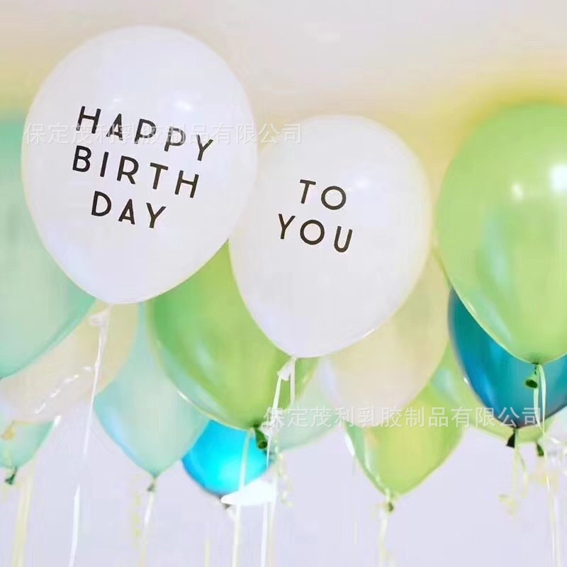 Bóng bay in chữ Happy birthday to you, happy every day sinh nhật