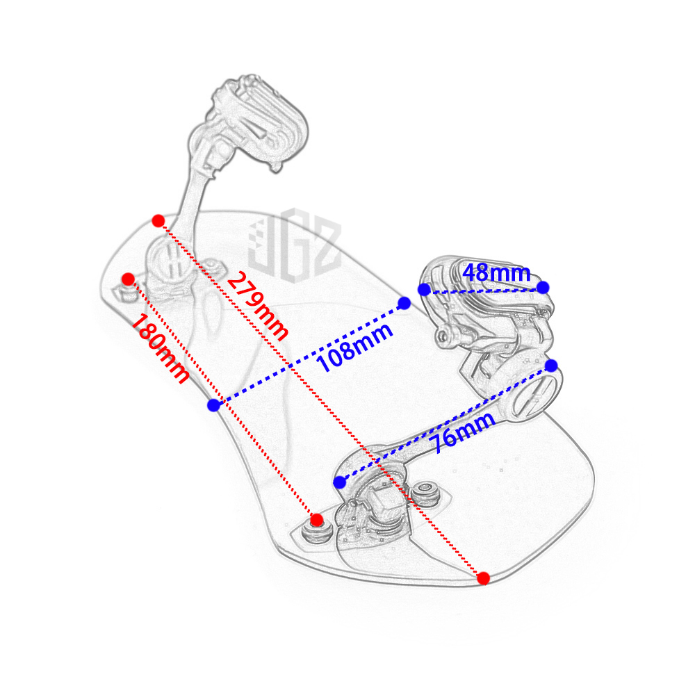 Bộ Thanh Chắn Gió Cho Xe Mô Tô Piaggio Vespa Gts Sprit primavera S125 150 Lx150