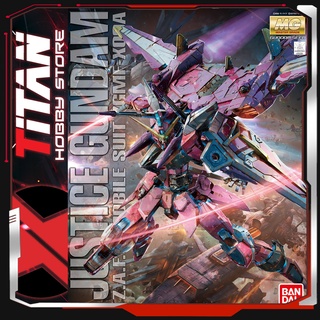 Mô hình lắp ráp nhựa Gunpla MG 1/100 ZGMF-X09A Justice Gundam Bandai Japan