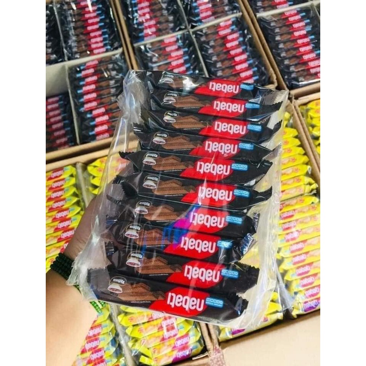 Bánh xốp Nabati phô mai giòn ngon lốc 10 gói