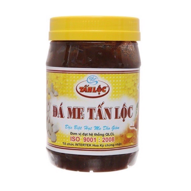 Đá me, xí muội mơ, tắc xí muội, chanh muối Tấn Lộc hũ 900g