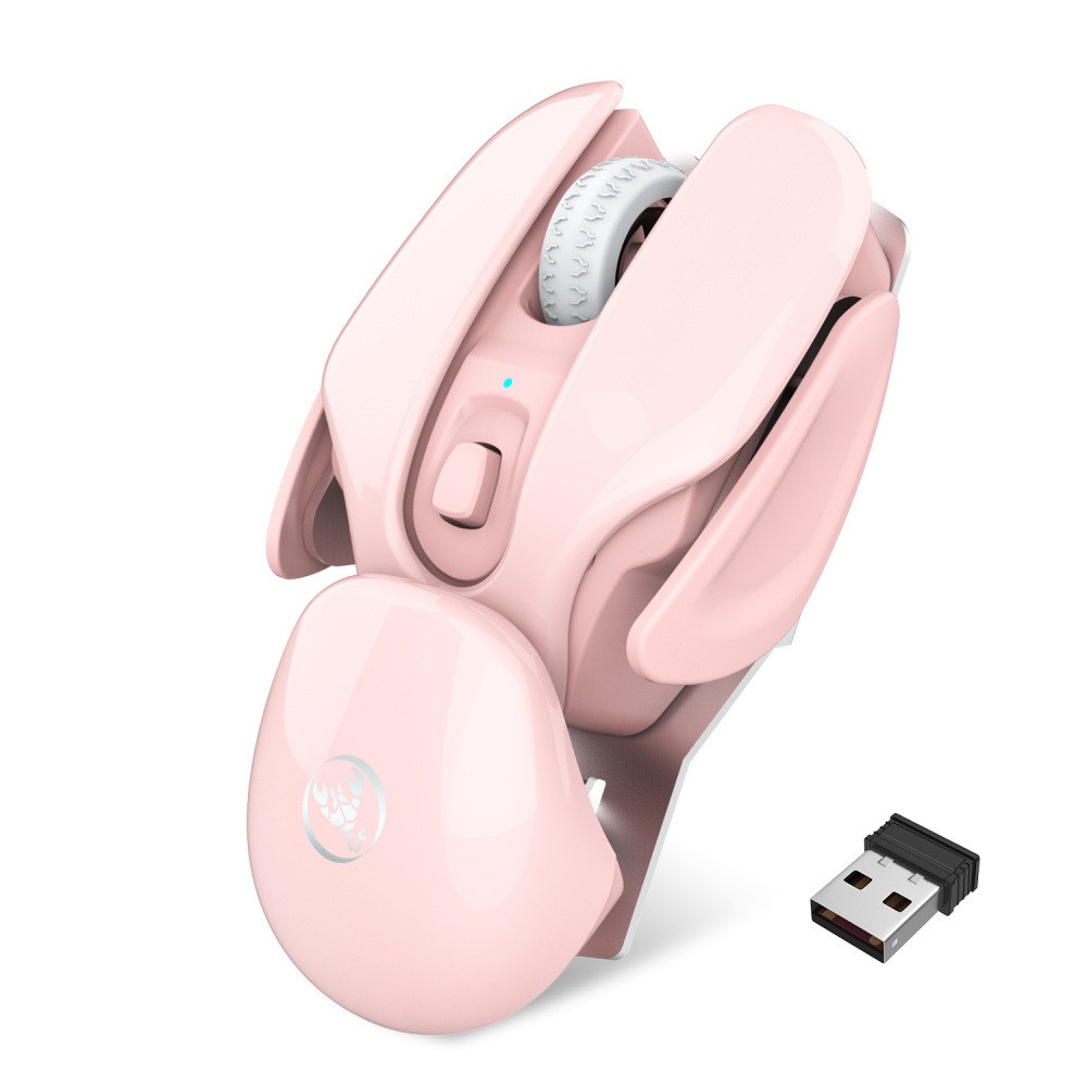 Chuột Buletooth Huqu T37-Kết Nối Đầu Thu USB.