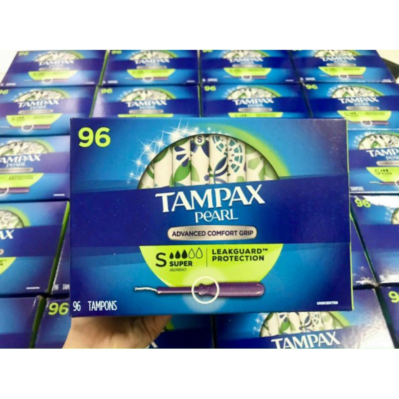 Băng vệ sinh dạng ống TAMPAX 96 miếng