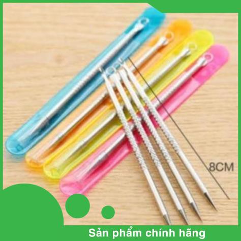 Que Nặn Mụn- kim nặn mụn, cây lấy mụn 12cm dùng trong spa