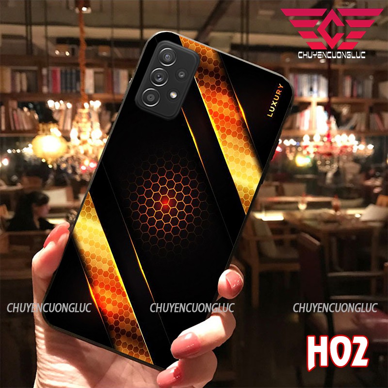 [HOT] ỐP LƯNG SAMSUNG A22/ A32/ A52/ A72/ A03S LUXURY MẶT SAU BẰNG KÍNH ĐẲNG CẤP